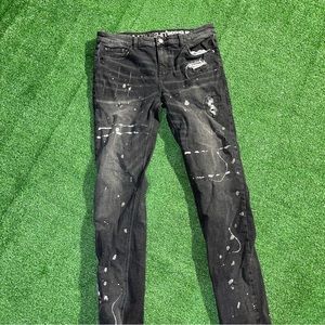 Refuel Denim Lifestyle Jeans 34 Paint Splat